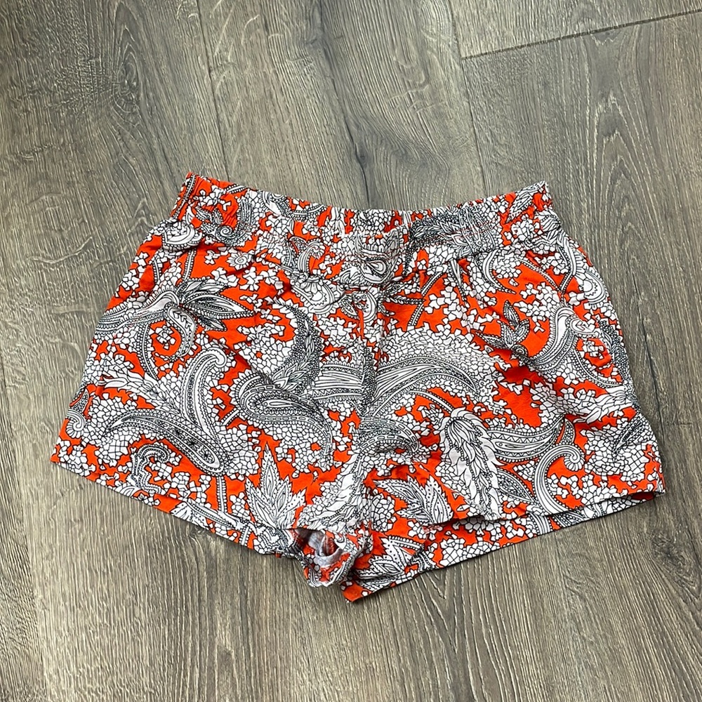 Jcrew patterned pull on shorts
